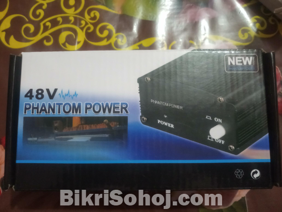 Phantom Power Supply For Condenser Microphone (48V)